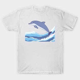 Animal Blue Dolphin T-Shirt